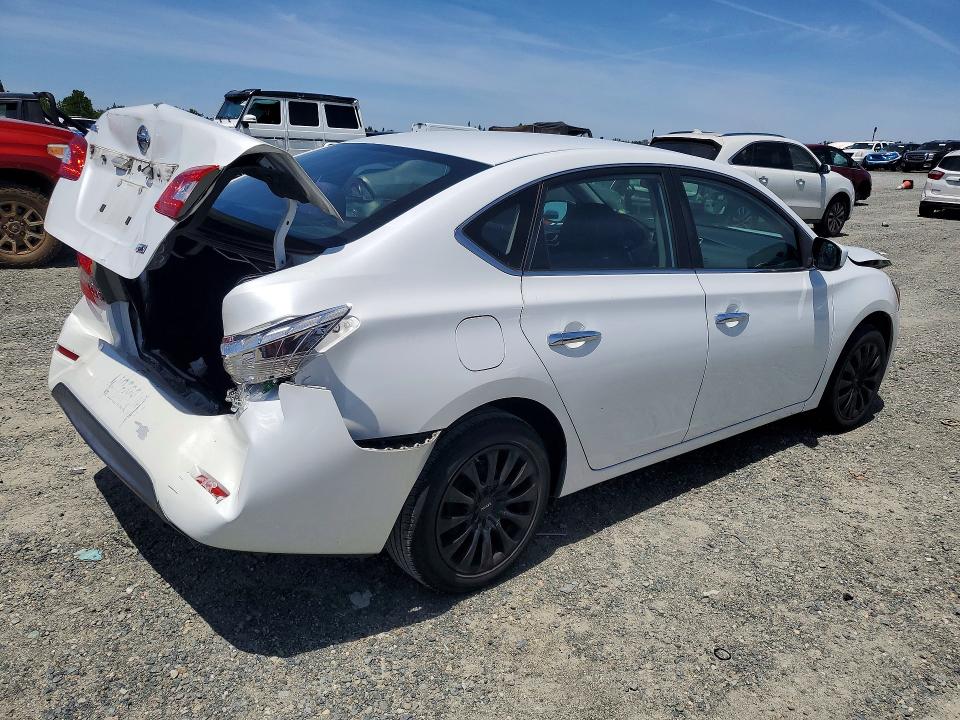 2014 Nissan Sentra მანქანა იყიდება აუქციონზე, vin: 3N1AB7AP4EL653480, აუქციონის ნომერი: 55760306