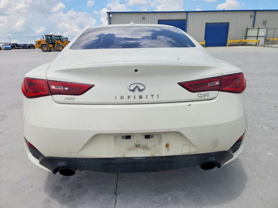 2017 Infiniti Q60 მანქანა იყიდება აუქციონზე, vin: JN1EV7EL0HM554567, აუქციონის ნომერი: 55537496