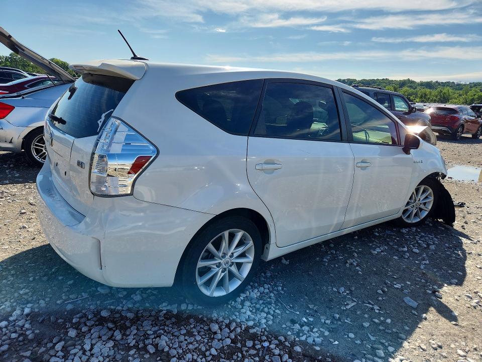 2012 Toyota Prius V მანქანა იყიდება აუქციონზე, vin: JTDZN3EU4C3062087, აუქციონის ნომერი: 56809286