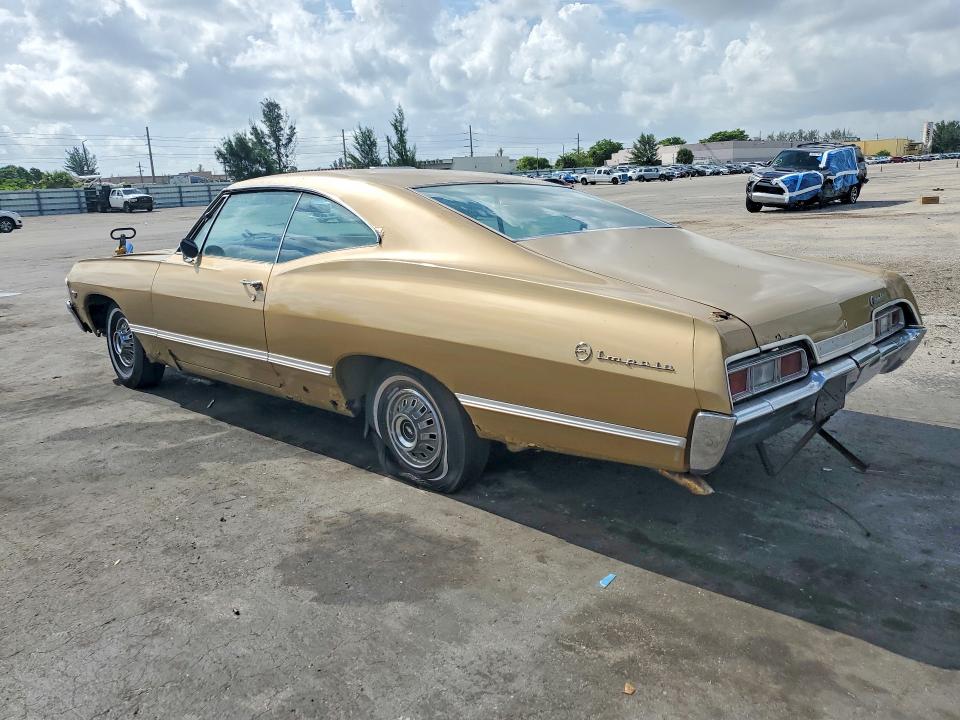 Aukcja sprzedaży 1967 Chevrolet Impala, vin: 164877S225167, numer aukcji: 58514376