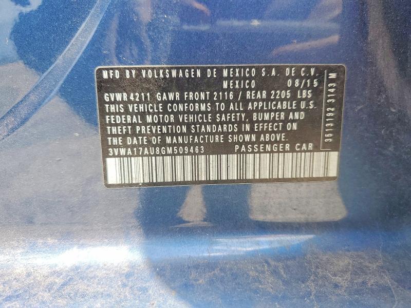 Продаж на аукціоні авто 2016 Volkswagen Golf Sportwagen, vin: 3VWA17AU8GM509463, номер лоту: 56789466