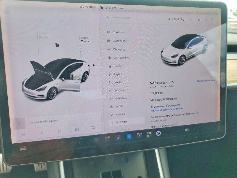58806506 :رقم المزاد ، 5YJ3E1EA0JF108756 vin ، 2018 Tesla Model 3 مزاد بيع