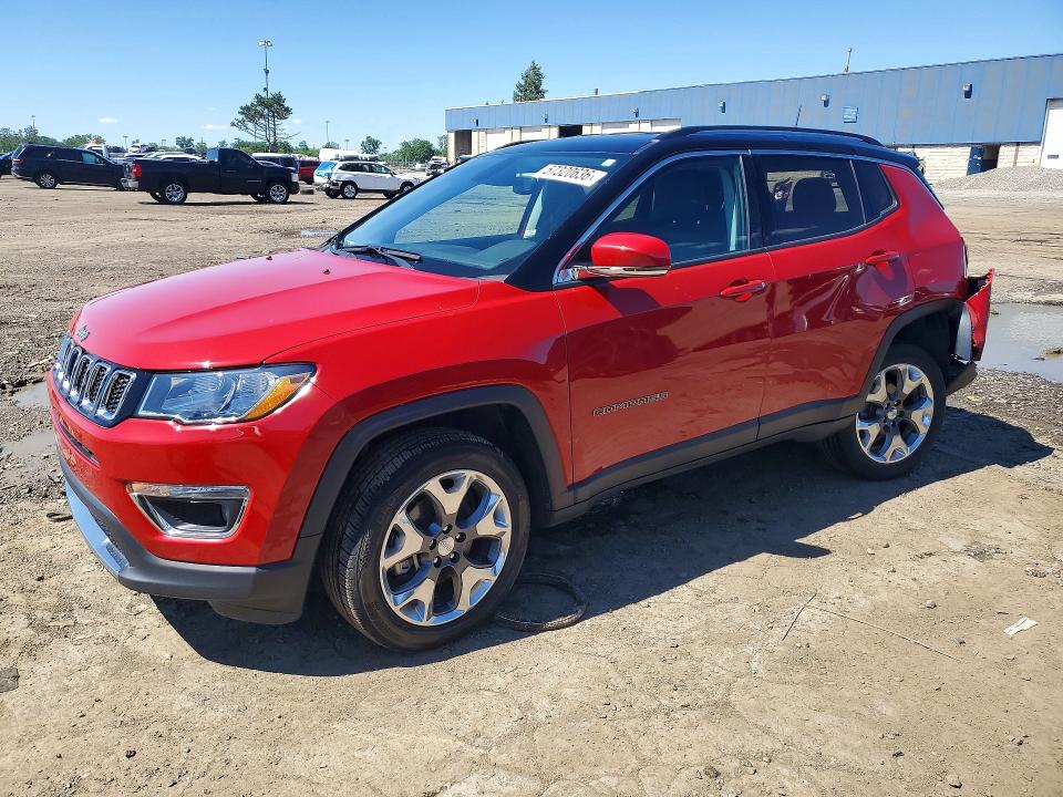 Продаж на аукціоні авто 2020 Jeep Compass, vin: 3C4NJDCB3LT228329, номер лоту: 57320636