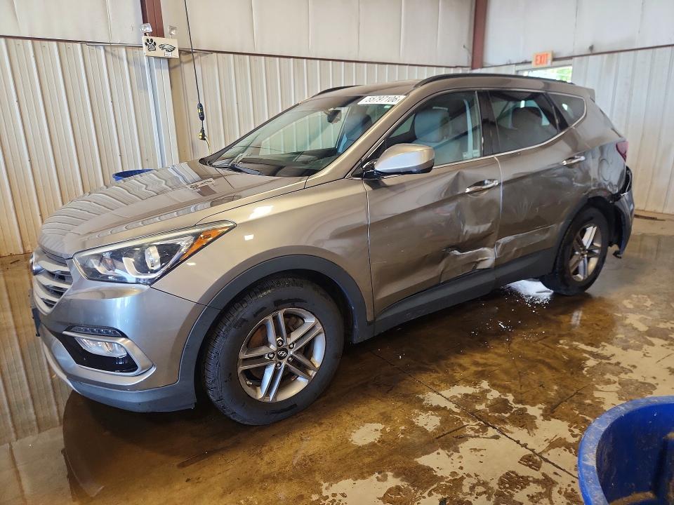55797106 :رقم المزاد ، 5XYZUDLBXHG416983 vin ، 2017 Hyundai Santa Fe Sport مزاد بيع