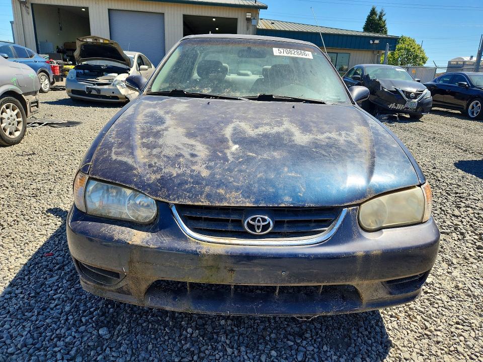2001 Toyt Corolla მანქანა იყიდება აუქციონზე, vin: 1NXBR12E91Z472345, აუქციონის ნომერი: 57082886