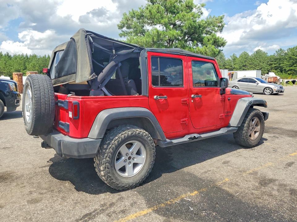 2015 Jeep Wrangler Unlimited მანქანა იყიდება აუქციონზე, vin: 1C4BJWDGXFL620877, აუქციონის ნომერი: 58074706
