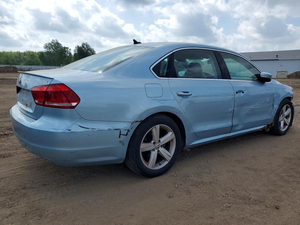 2013 Volkswagen Passat მანქანა იყიდება აუქციონზე, vin: 1VWBH7A31DC030886, აუქციონის ნომერი: 58488426