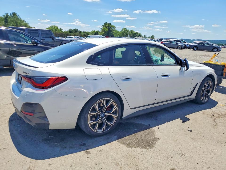 2024 Bmw I4 მანქანა იყიდება აუქციონზე, vin: WBY43AW04RFR71887, აუქციონის ნომერი: 57319346