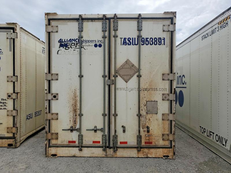 53805336 :رقم المزاد ، QCSC098473 vin ، 2015 Cimc Reefer Trailer Container مزاد بيع