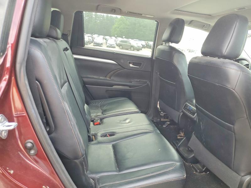 2017 Toyota Highlander მანქანა იყიდება აუქციონზე, vin: 5TDJZRFH6HS381437, აუქციონის ნომერი: 55946806