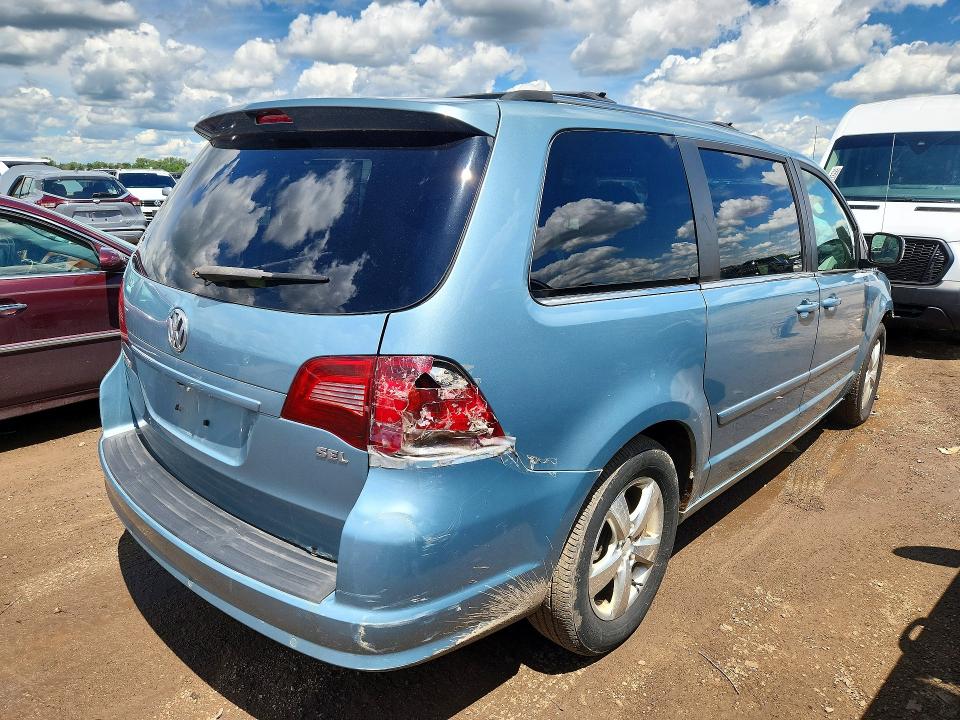 2009 Volkswagen Routan მანქანა იყიდება აუქციონზე, vin: 2V8HW64X19R543506, აუქციონის ნომერი: 58163166