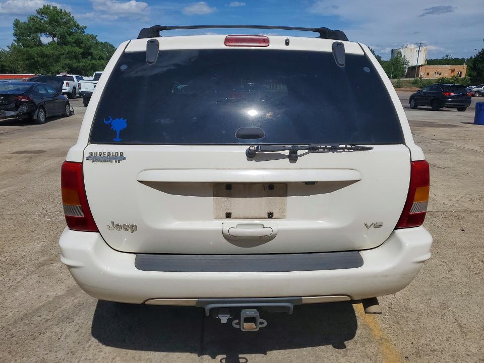 2000 Jeep Grand Cherokee მანქანა იყიდება აუქციონზე, vin: 1J4G258N4YC226942, აუქციონის ნომერი: 55132016
