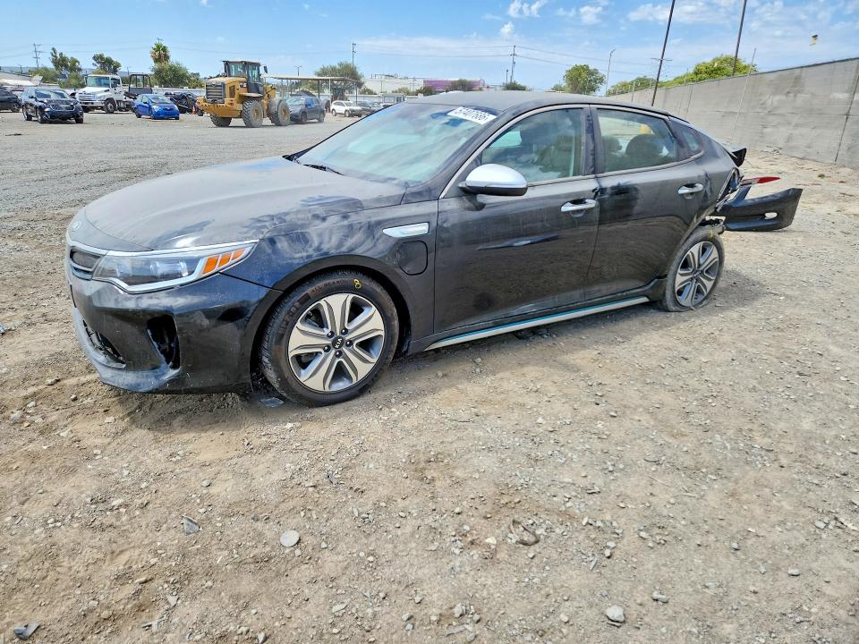 2017 Kia Optima Plug-in Hybrid მანქანა იყიდება აუქციონზე, vin: KNAGV4LD6H5014678, აუქციონის ნომერი: 57407686