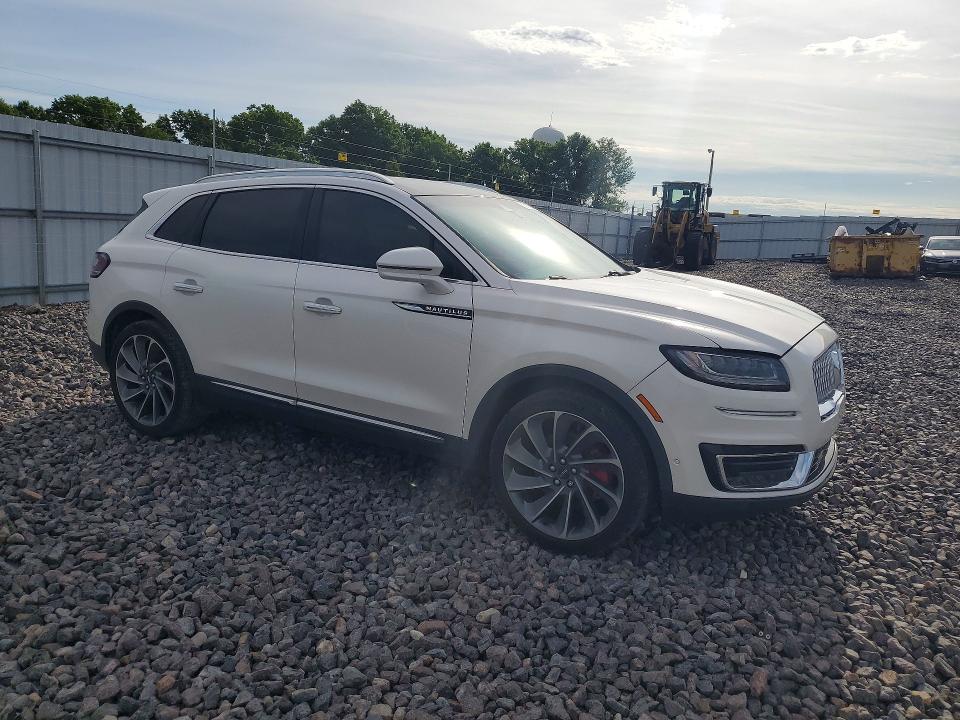 2019 Lincoln Nautilus მანქანა იყიდება აუქციონზე, vin: 2LMPJ6L9XKBL23241, აუქციონის ნომერი: 56129946