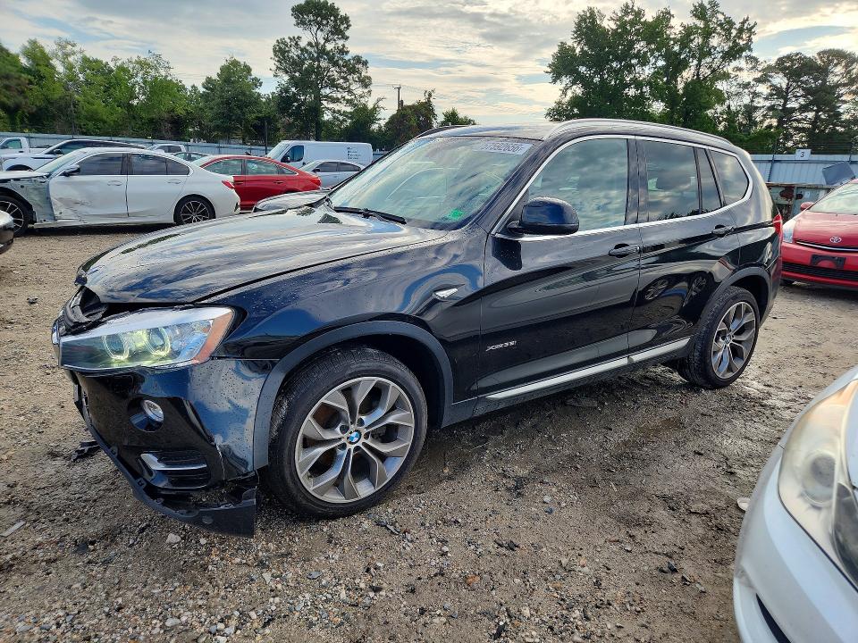 2015 Bmw X3 მანქანა იყიდება აუქციონზე, vin: 5UXWX7C5XF0K34188, აუქციონის ნომერი: 57592656