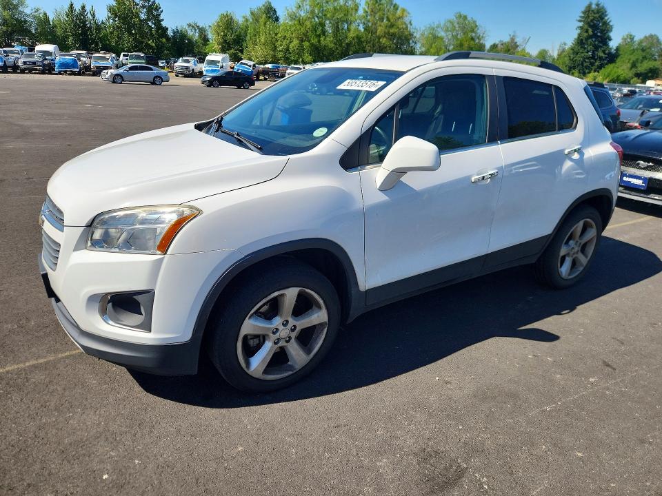 58513516 :رقم المزاد ، 3GNCJRSB6GL220163 vin ، 2016 Chevrolet Trax مزاد بيع
