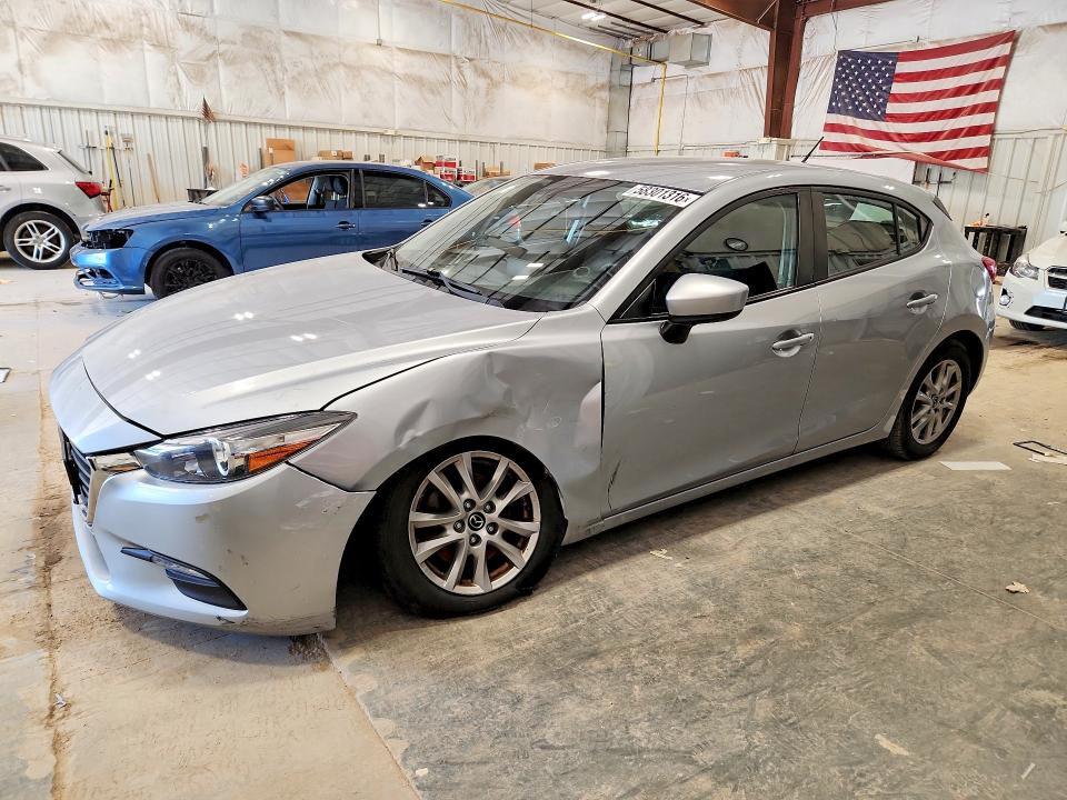 58301316 :رقم المزاد ، 3MZBN1K72HM155665 vin ، 2017 Mazda 3 مزاد بيع