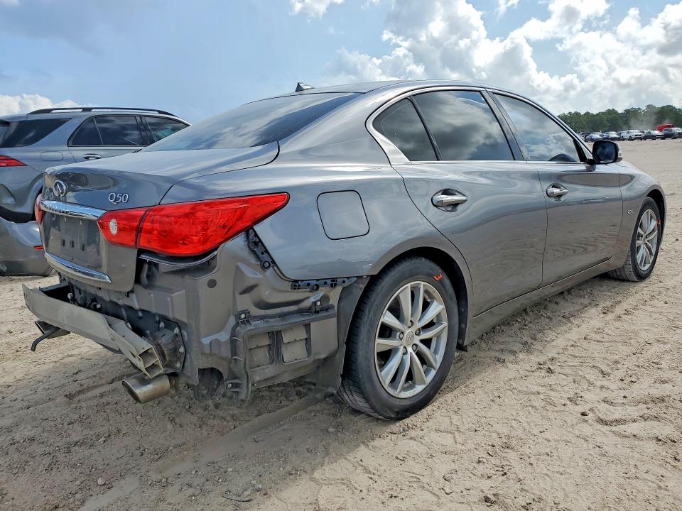 2017 Infiniti Q50 მანქანა იყიდება აუქციონზე, vin: JN1CV7AP8HM640578, აუქციონის ნომერი: 55906836