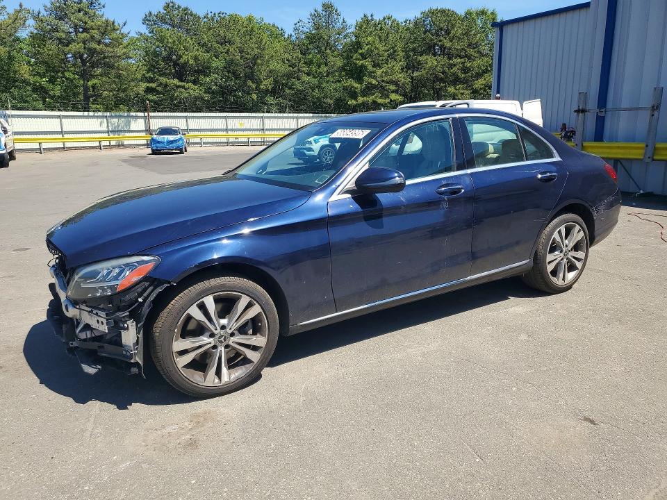 2021 Mercedes-benz C მანქანა იყიდება აუქციონზე, vin: W1KWF8EB9MR634187, აუქციონის ნომერი: 56864996