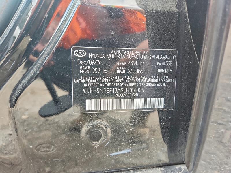 Aukcja sprzedaży 2020 Hyundai Sonata, vin: 5NPEF4JA9LH014005, numer aukcji: 55153196