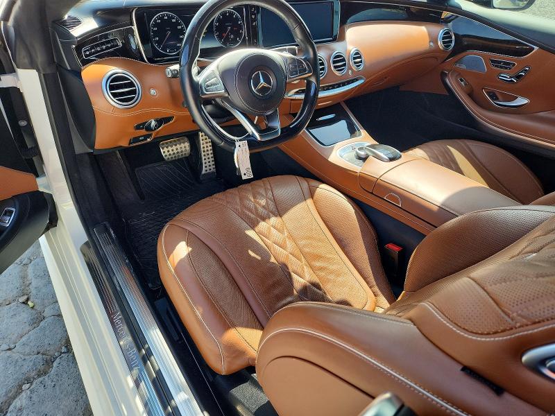 2017 Mercedes-benz S მანქანა იყიდება აუქციონზე, vin: WDDXJ8FB7HA028523, აუქციონის ნომერი: 58141286