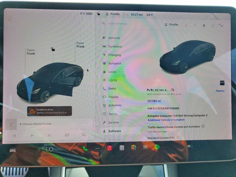 Продажа на аукционе авто 2019 Tesla Model 3, vin: 5YJ3E1EAXKF416096, номер лота: 57818586