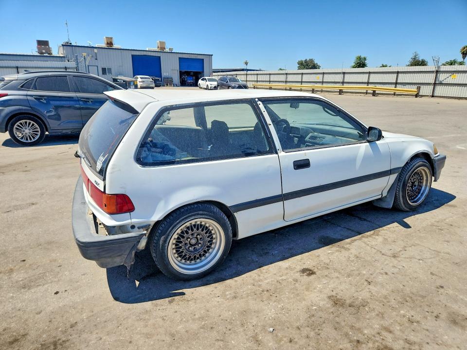 58751646 :رقم المزاد ، JHMED6453KS001989 vin ، 1989 Honda Civic مزاد بيع