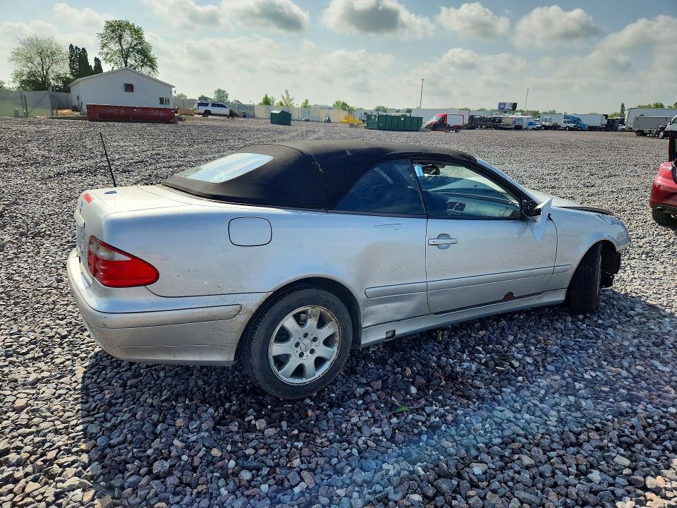 95585685 :رقم المزاد ، WDBLK65G73T134702 vin ، 2003 Mercedes-benz Clk مزاد بيع