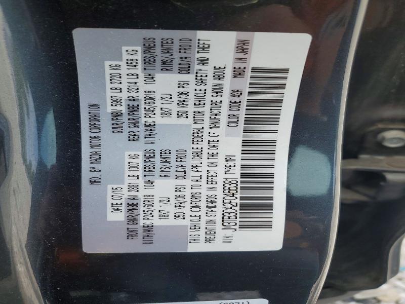 55797726 :رقم المزاد ، JM3TB3CA2F0466381 vin ، 2015 Mazda Cx-9 مزاد بيع