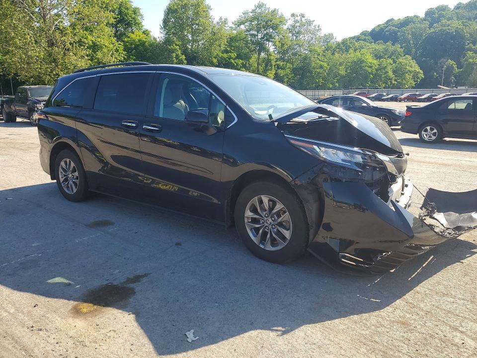 Продаж на аукціоні авто 2023 Toyota Sienna, vin: 5TDYSKFC8PS077412, номер лоту: 56101436
