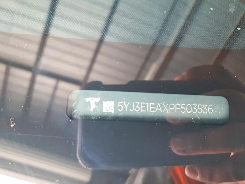 Auction sale of the 2023 Tesla Model 3, vin: 5YJ3E1EAXPF503536, lot number: 55592826