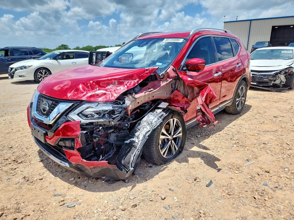 Продажа на аукционе авто 2017 Nissan Rogue, vin: 5N1AT2MT1HC862838, номер лота: 56735006