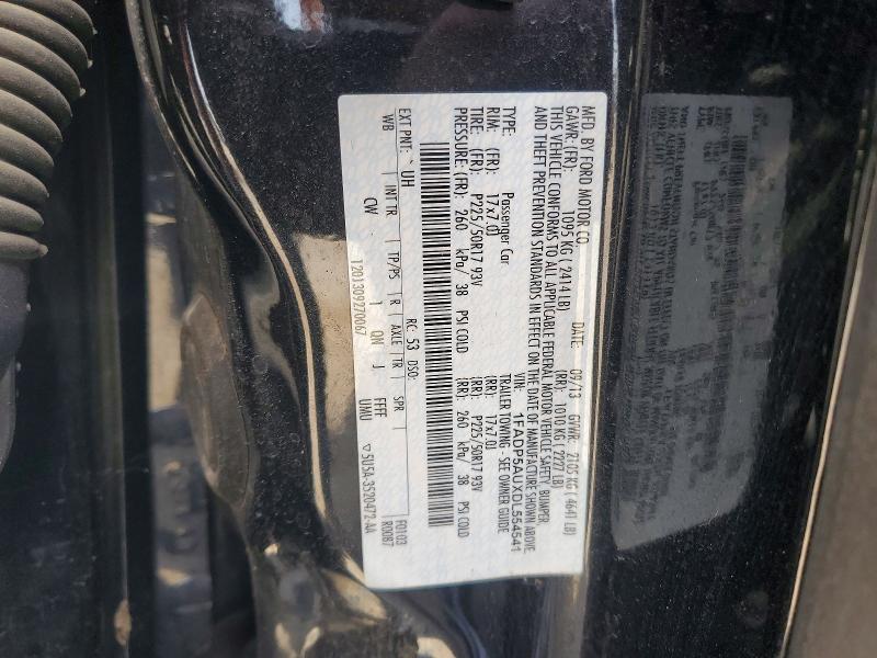Продажа на аукционе авто 2013 Ford C-max, vin: 1FADP5AUXDL554541, номер лота: 58946056