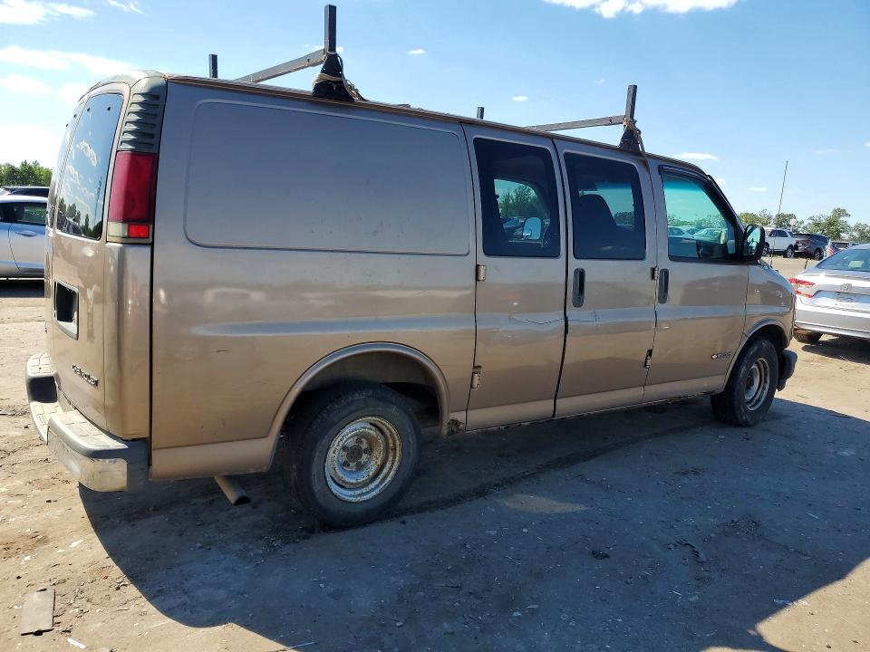 2002 Chevrolet Express G1500 მანქანა იყიდება აუქციონზე, vin: 1GCFG15R021194402, აუქციონის ნომერი: 58561616