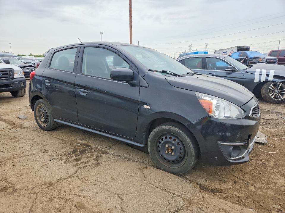 57473316 :رقم المزاد ، ML32A3HJ9LH009521 vin ، 2020 Mitsubishi Mirage مزاد بيع