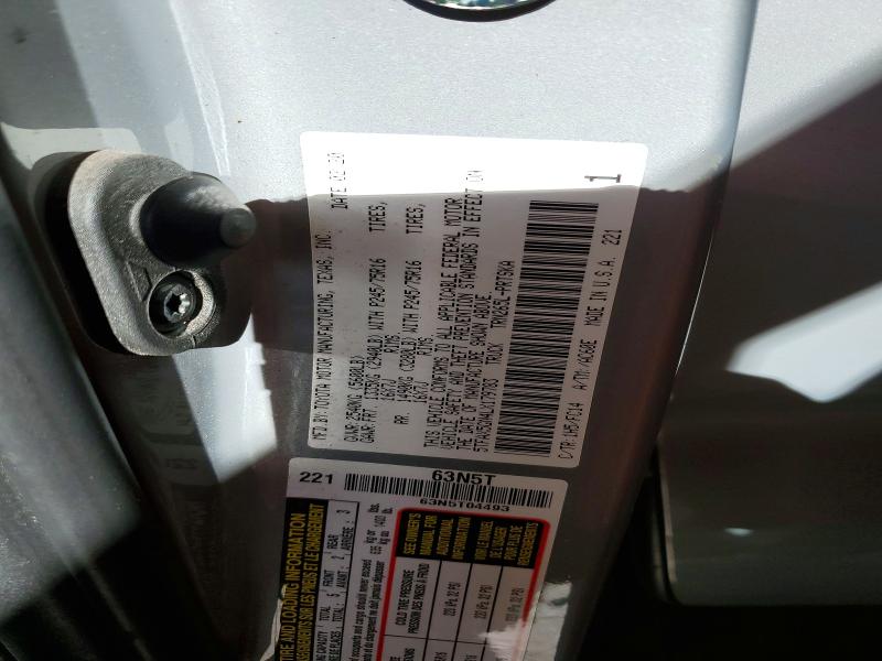 Продажа на аукционе авто 2020 Toyota Tacoma, vin: 5TFAX5GN4LX179783, номер лота: 58385066