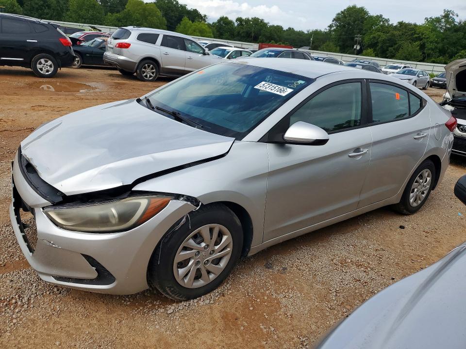 Продажа на аукционе авто 2017 Hyundai Elantra, vin: 5NPD74LF0HH151388, номер лота: 57315166