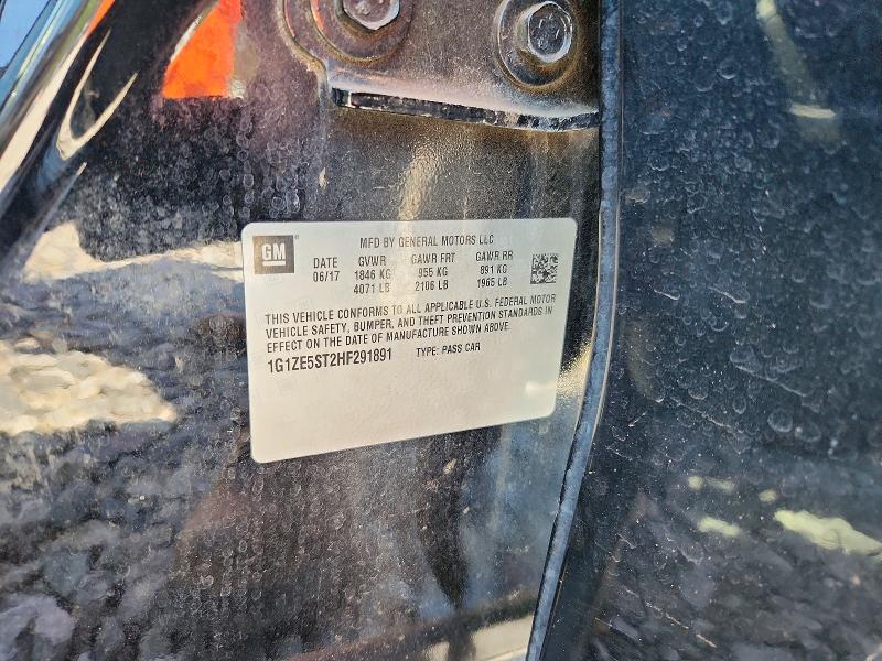 Продажа на аукционе авто 2017 Chevrolet Malibu, vin: 1G1ZE5ST2HF291891, номер лота: 56058716