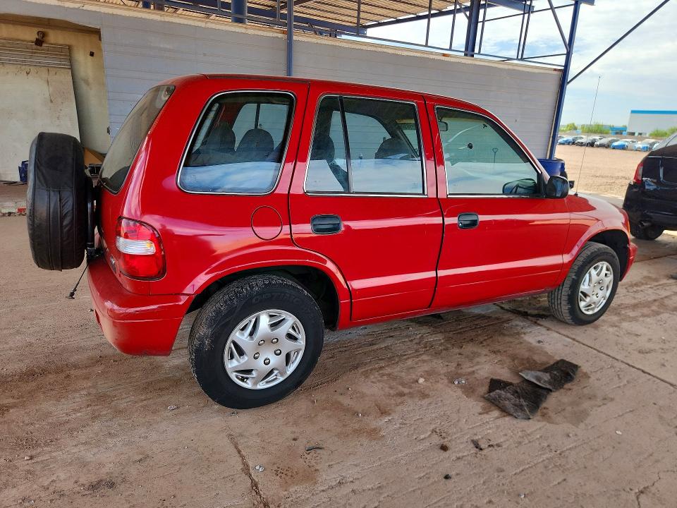 Продажа на аукционе авто 2001 Kia Sportage, vin: KNDJB723415060186, номер лота: 58899986