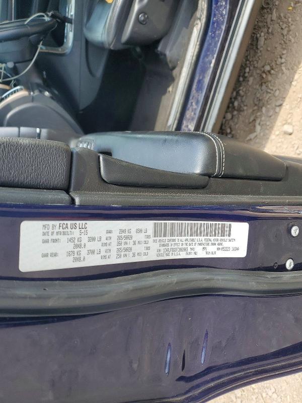 Aukcja sprzedaży 2015 Jeep Grand Cherokee, vin: 1C4RJFBG6FC882803, numer aukcji: 58237116