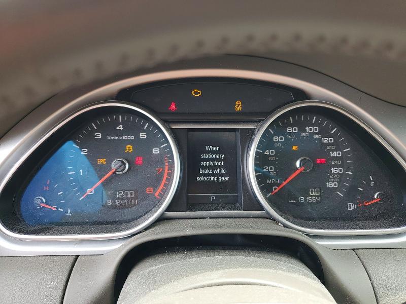 58075556 :رقم المزاد ، WA1LGBFE7CD009518 vin ، 2012 Audi Q7 مزاد بيع