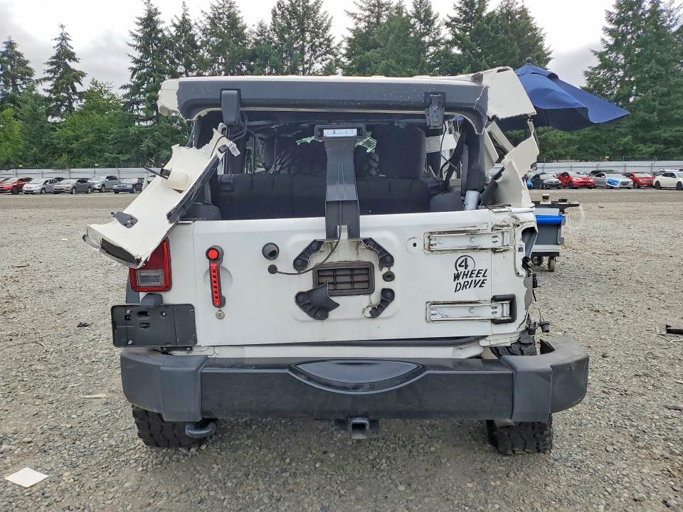 58334776 :رقم المزاد ، 1C4BJWDG6HL554881 vin ، 2017 Jeep Wrangler Unlimited مزاد بيع