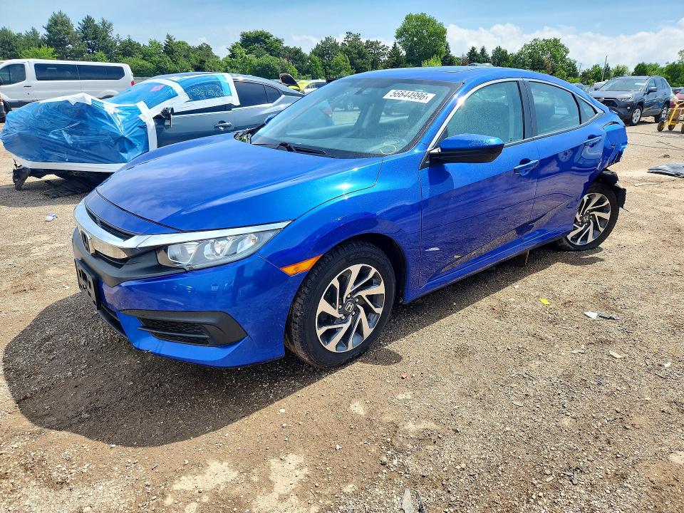 2016 Honda Civic მანქანა იყიდება აუქციონზე, vin: 19XFC2F71GE084008, აუქციონის ნომერი: 56644996