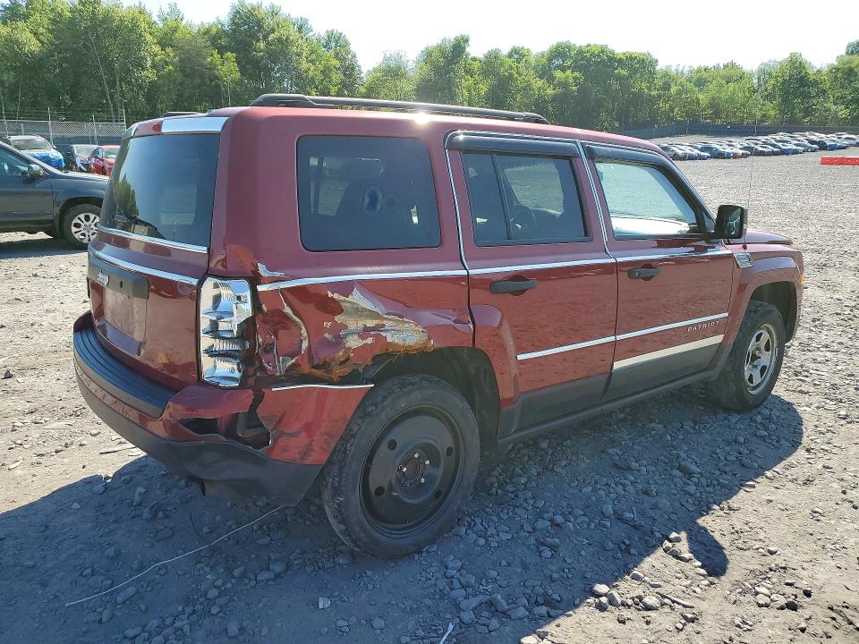 Продажа на аукционе авто 2016 Jeep Patriot, vin: 1C4NJPBB2GD548224, номер лота: 55594766