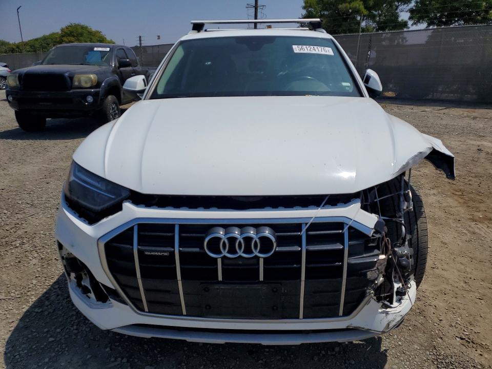Продажа на аукционе авто 2021 Audi Q5, vin: WA1BAAFY9M2019448, номер лота: 56124176