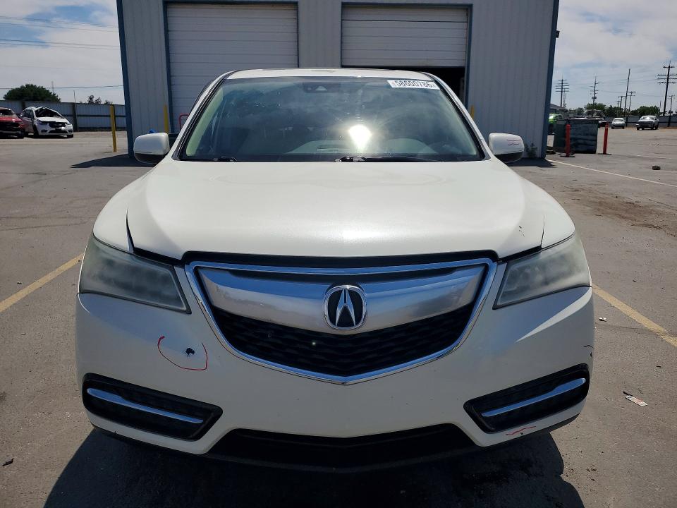 2016 Acura Mdx მანქანა იყიდება აუქციონზე, vin: 5FRYD3H49GB002856, აუქციონის ნომერი: 58600786