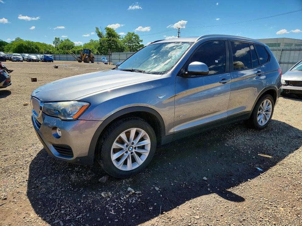 2016 Bmw X3 მანქანა იყიდება აუქციონზე, vin: 5UXWX9C56G0D63366, აუქციონის ნომერი: 57483986