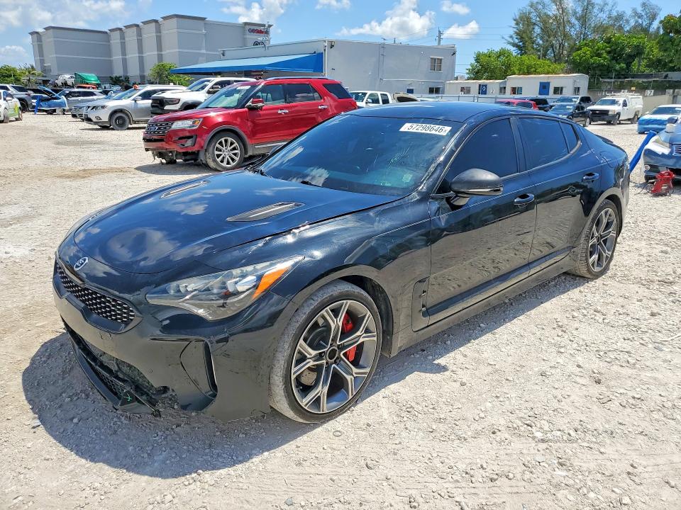 2019 Kia Stinger მანქანა იყიდება აუქციონზე, vin: KNAE35LC0K6068344, აუქციონის ნომერი: 57298646