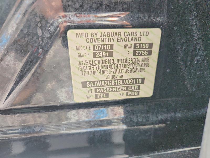 Продажа на аукционе авто 2011 Jaguar Xjl, vin: SAJWA2GB1BLV09110, номер лота: 58803736