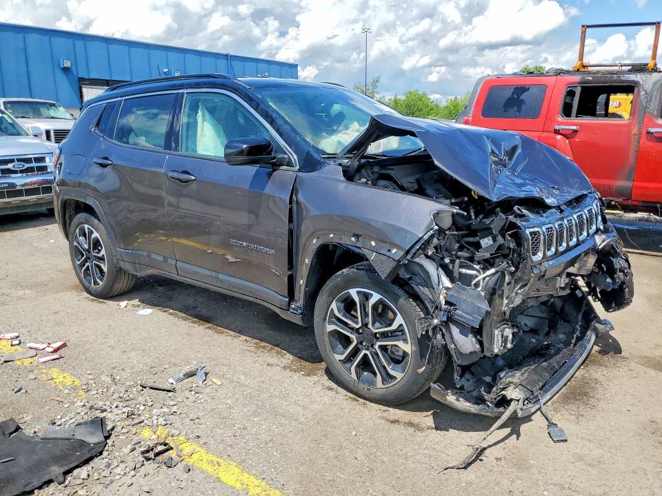 Продажа на аукционе авто 2023 Jeep Compass, vin: 3C4NJDCN9PT552143, номер лота: 58770506
